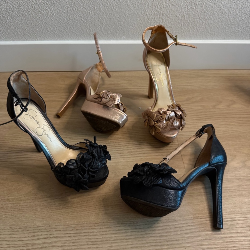 Jessica Simpson heels BUNDLE
